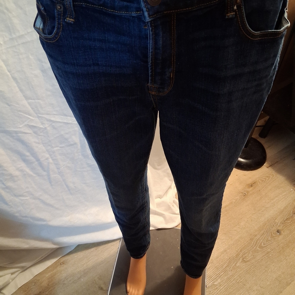 Old Navy Curvy Profile Dark Blue Women's Jeans